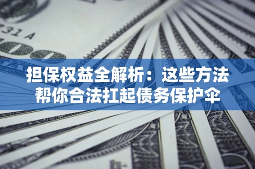 武汉担保权益全解析：这些方法帮你合法扛起债务保护伞