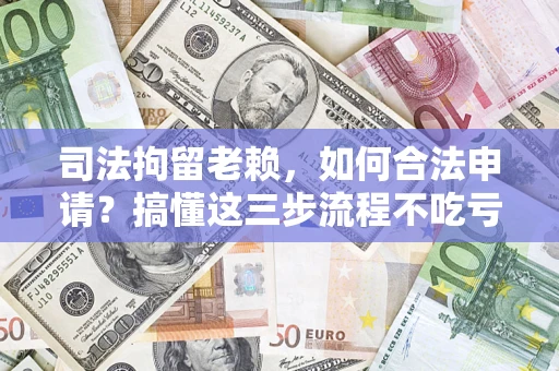 武汉司法拘留老赖，如何合法申请？搞懂这三步流程不吃亏！