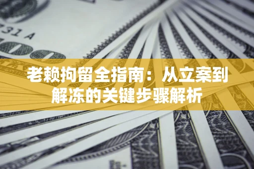 武汉老赖拘留全指南：从立案到解冻的关键步骤解析