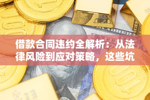 武汉借款合同违约全解析：从法律风险到应对策略，这些坑别再踩！