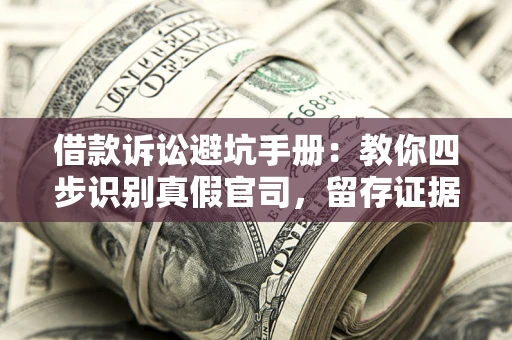 武汉借款诉讼避坑手册：教你四步识别真假官司，留存证据不踩雷