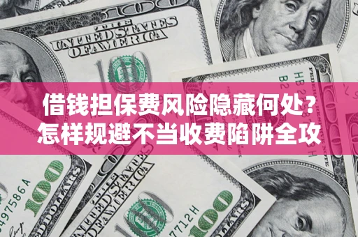 武汉借钱担保费风险隐藏何处？怎样规避不当收费陷阱全攻略！