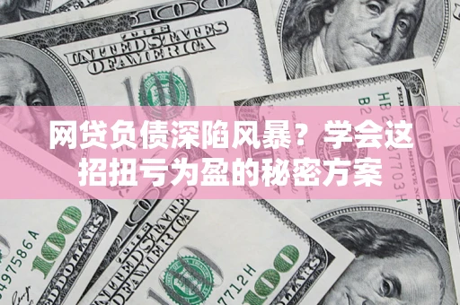 武汉网贷负债深陷风暴？学会这招扭亏为盈的秘密方案