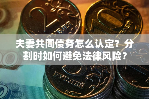 武汉夫妻共同债务怎么认定？分割时如何避免法律风险？